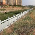 福建 白麻河道栏杆效果展示图