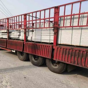 福建 白麻荔枝面外墙干挂，工厂装车日常