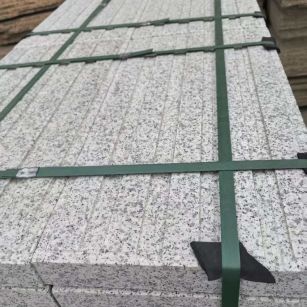 福建 白麻花岗岩直行盲道石，盲条，地铺石