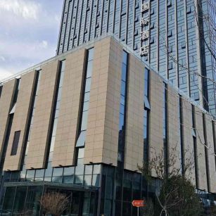 福建 黄金麻花岗岩外墙干挂