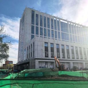 福建 白麻花岗岩石材外墙干挂