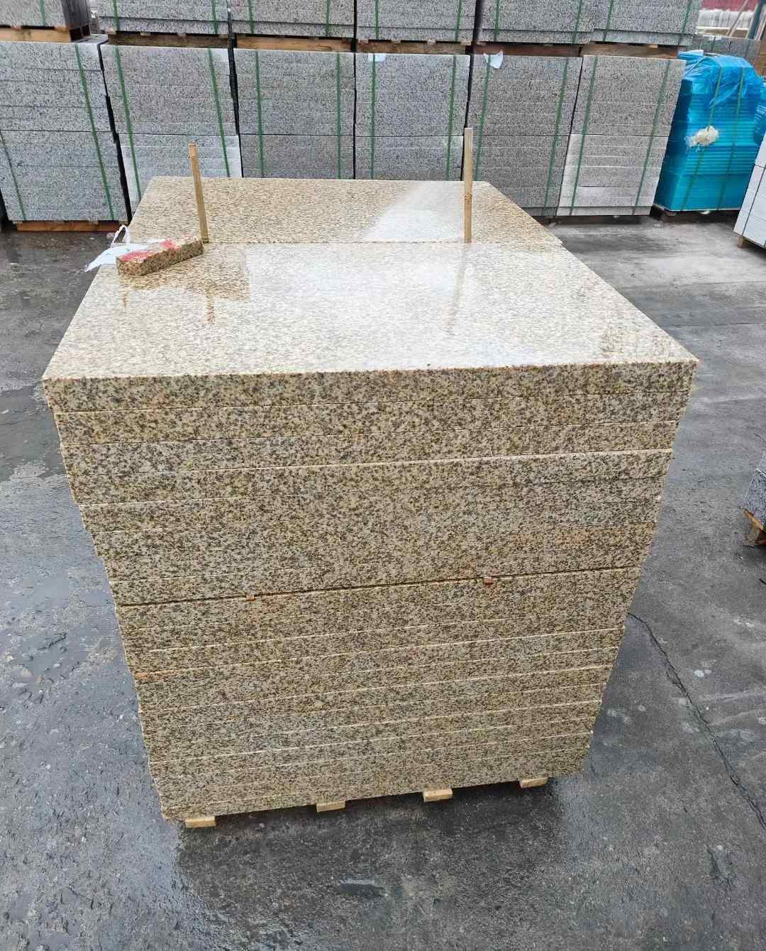 福建 湖北黄金麻花岗岩石材荔枝面外墙石材