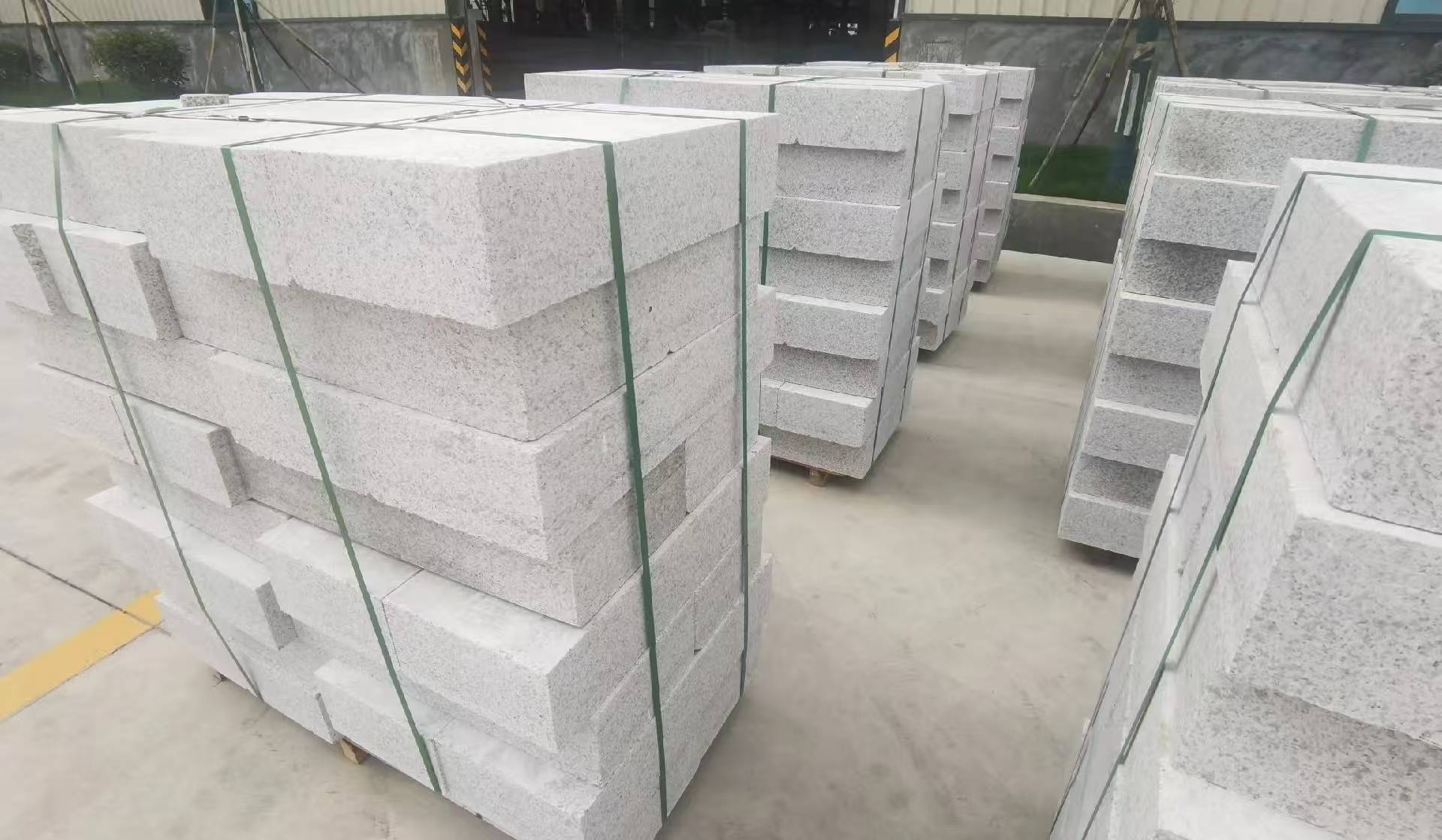 福建 白麻花岗岩路沿石，立缘石，平缘石，路牙石，道牙石，马路牙子等