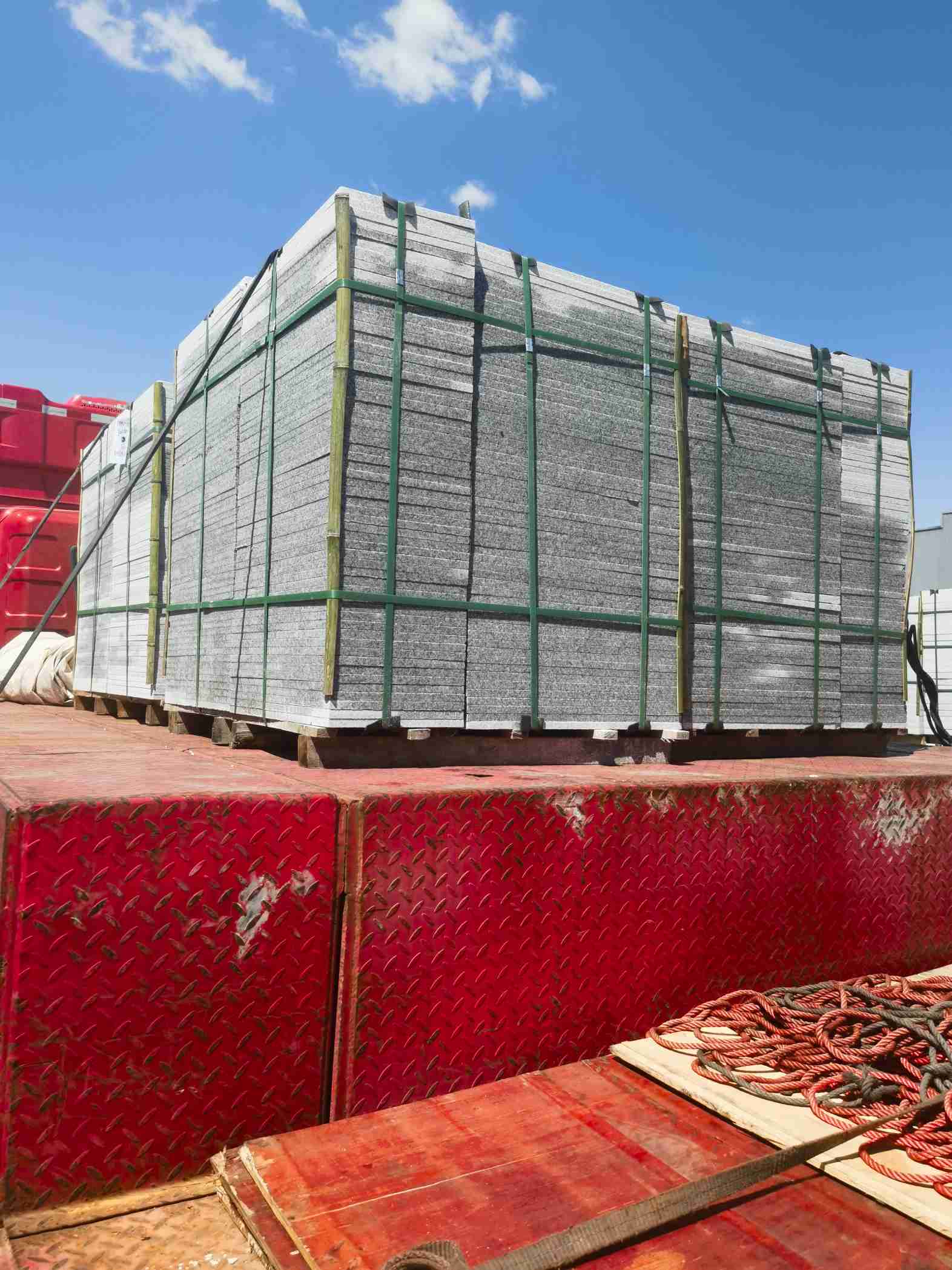 福建 芝麻白火烧规格板地铺石300*600/600*600