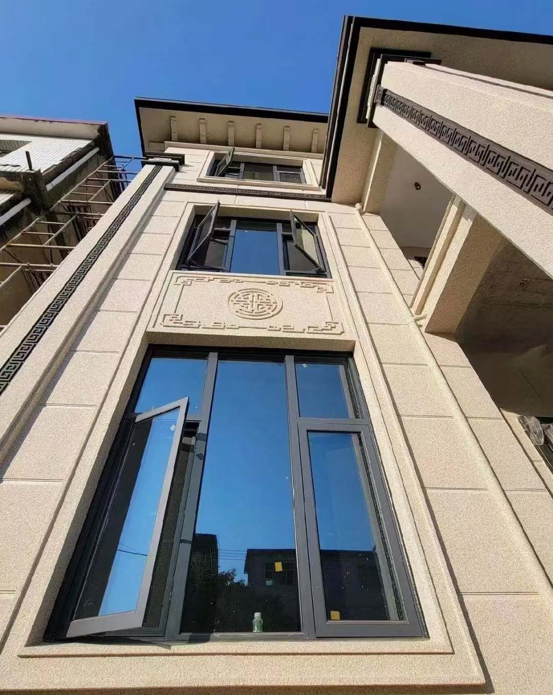 福建 黄金麻荔枝面别墅外墙干挂效果展示